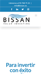 Mobile Screenshot of bissan.es